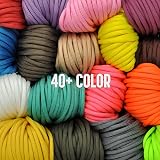 BROTREE 4mm Paracord 550 15M Nylon Rope 7 Strands 250kg Type III Army Green view 4