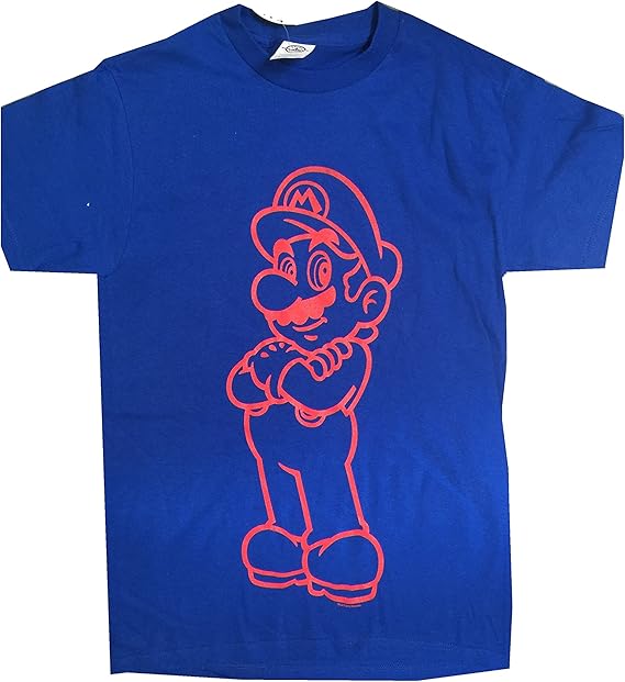 Nintendo Official Licensed Product Adults Super Mario T