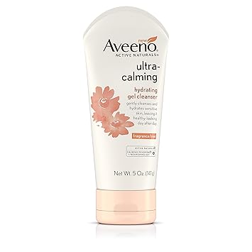 aveeno fragrance free face wash