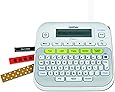 Brother P-touch, PTD210, Easy-to-Use Label Maker, One-Touch Keys, Multiple Font Styles, 27 User-Friendly Templates, White