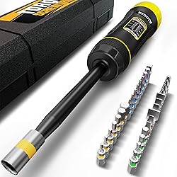 Aiourx Long Shank Torque Screwdriver Set, 2-22 Inch