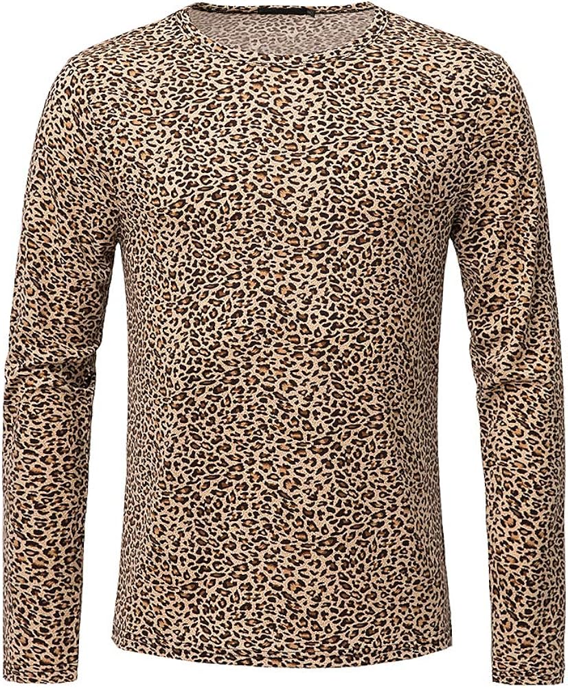 long sleeve tiger print shirt