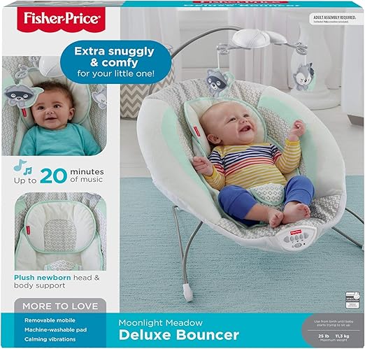 moonlight meadow deluxe bouncer