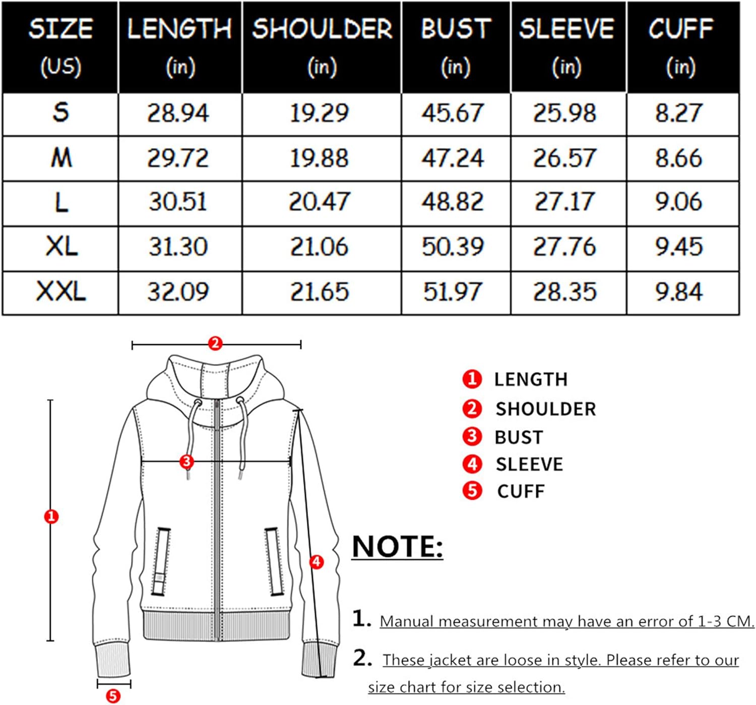 Men's Fleece Jackets Hoodies Casual Sherpa Lined Sweatshirts with Zipper Pockets Sweater: Clothing