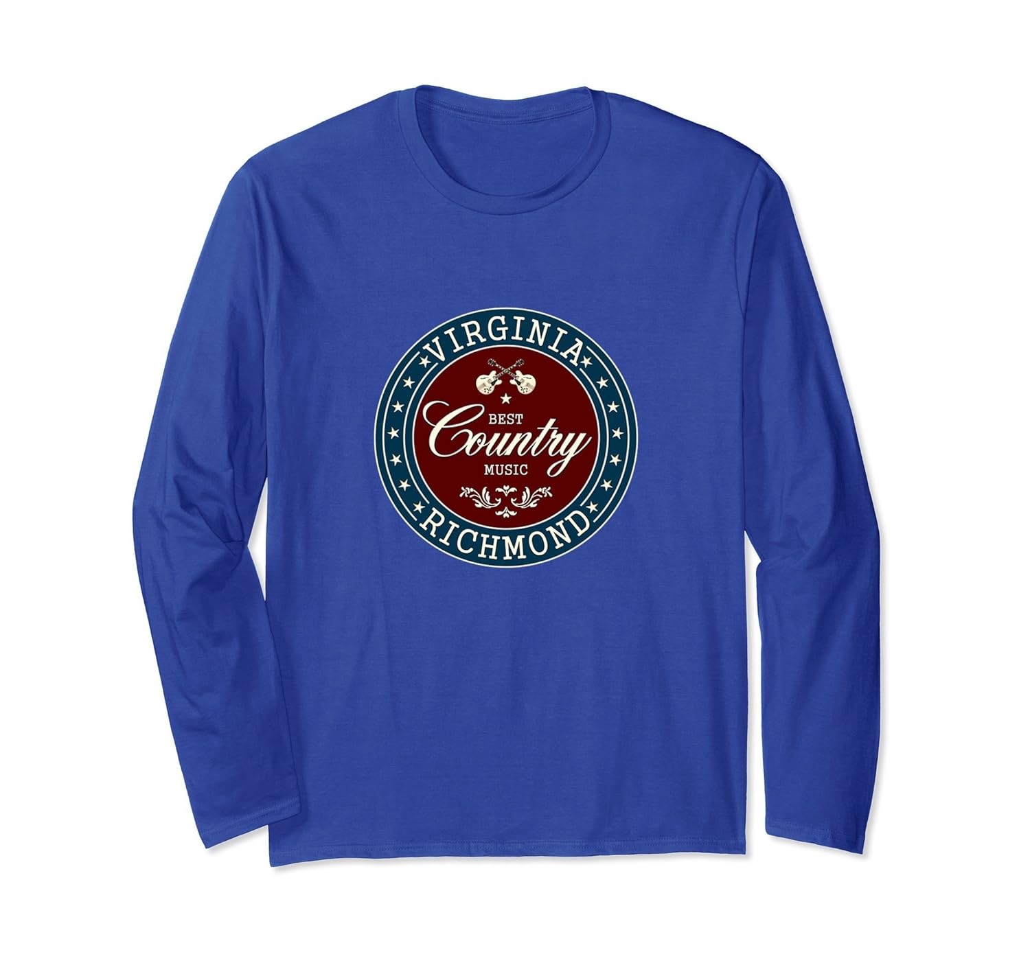 Virginia Country Music Long Sleeve Tee I Don't Need Therapy-anz