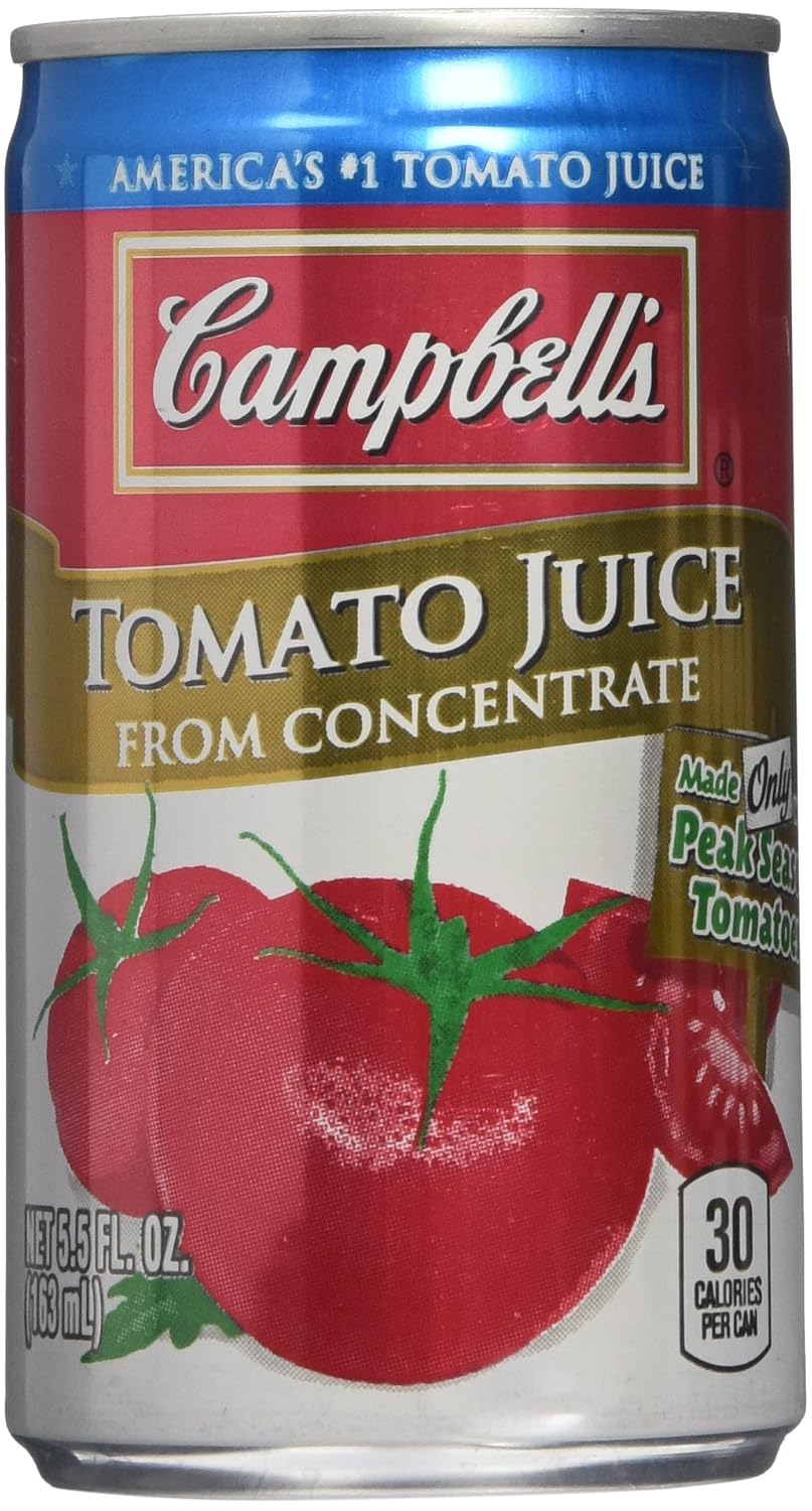 Campbell's 100% tomato Juice 5.5oz (6-pack) (051000000071)