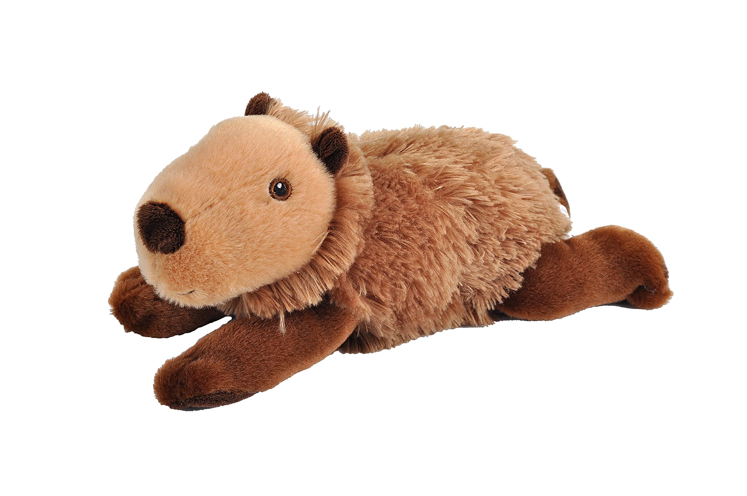 Wild Republic Ecokins Mini Capybara, Stuffed Animal, 8 inches, Gift for Kids, Plush Toy, Made from Spun Recycled Water Bottles, Eco Friendly, Child’s Room Decor