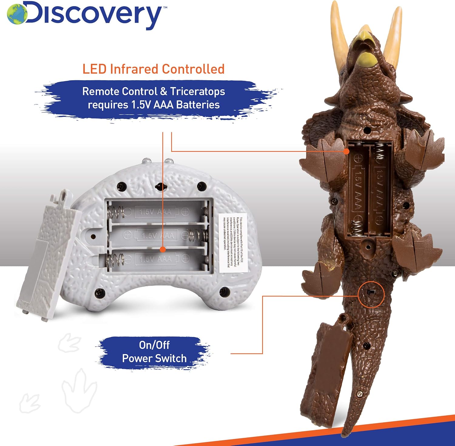 discovery rc triceratops