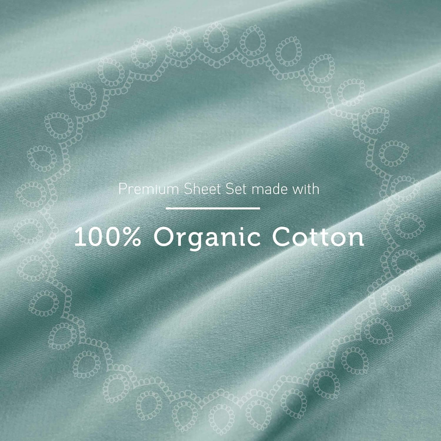 Hyde Lane 400TC Teal King Size Fitted Sheet Only | 100% Cotton Stretch Fitted Sheet | Fits Mattress Up to 14 Inches with Deep Pocket | Soft & Durable - Shrink & Pilling Proof: Home & Kitchen
