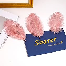 Soarer Pink Craft Ostrich Feathers - 30pcs 8-10
