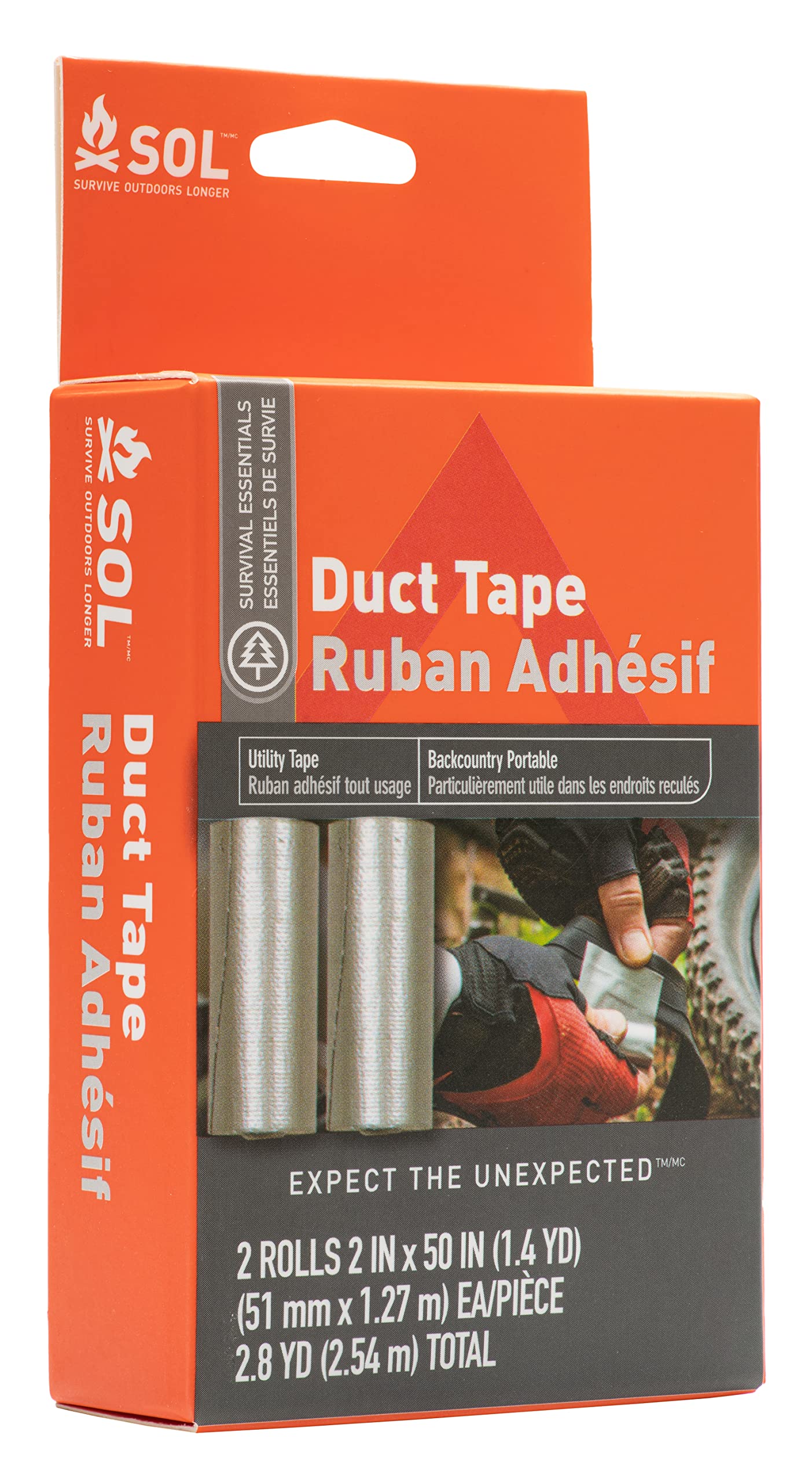 SOL Duct Tape Grey Canvas Tape