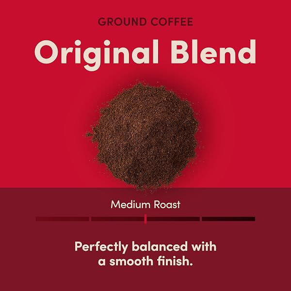 TIM HORTONS ORIGINAL BLEND 100% ARABICA GROUND COFFEE CAN, 30 OUNCES
