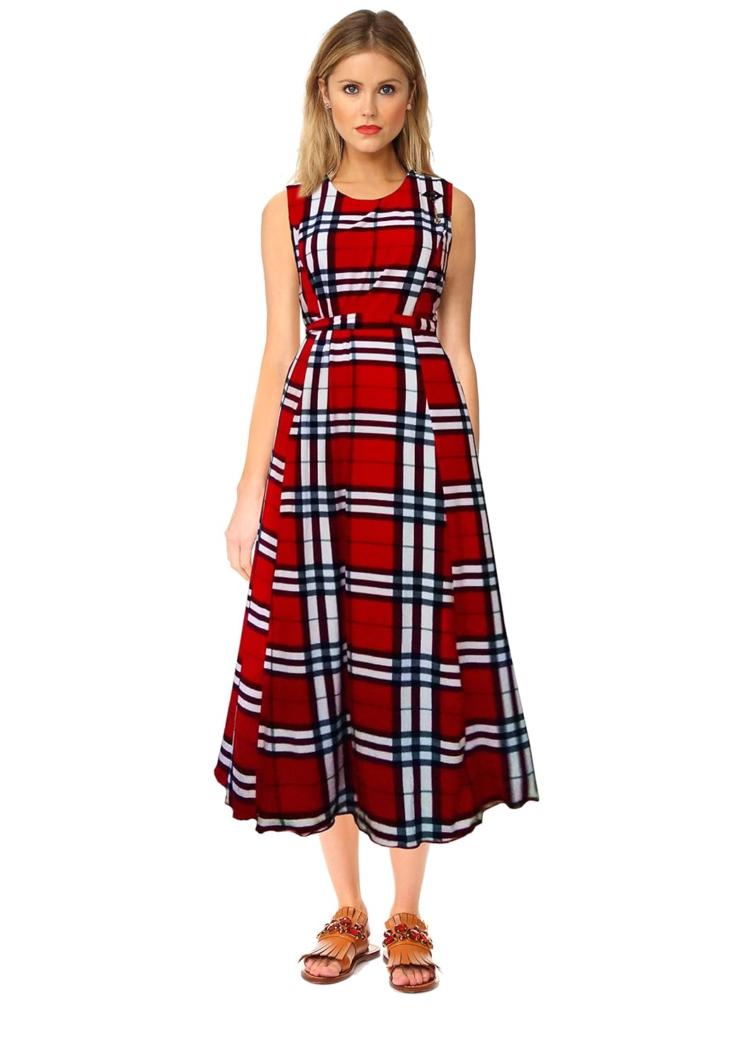 smart casual midi dress