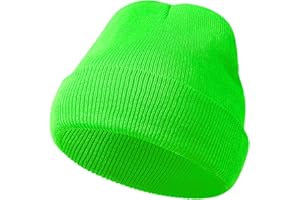 American Trends Kids Beanie Warm Knit Beanie Hats Boys Girls Winter Hat Soft Slouchy Hats for Kids