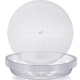 Shellwei 18 Pack 16" 18" 20" Plastic Plant Saucers