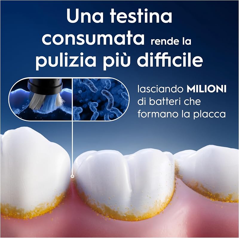 Testine di Ricambio iO Ultimate Clean, Bianche, 8 Ricambi