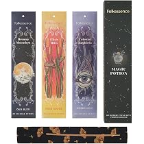 Folkulture Incense Sticks with Holder - Set of 3 Insenses (60 ...