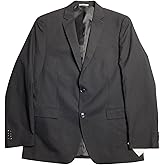 Alfani Men's Slim Fit Stretch Solid Suit Jacket Black Size 44
