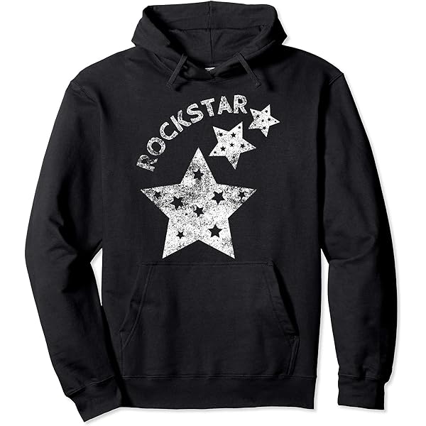 Amazon.com: ROCKSTAR for Men, Women & Kids Pullover Hoodie