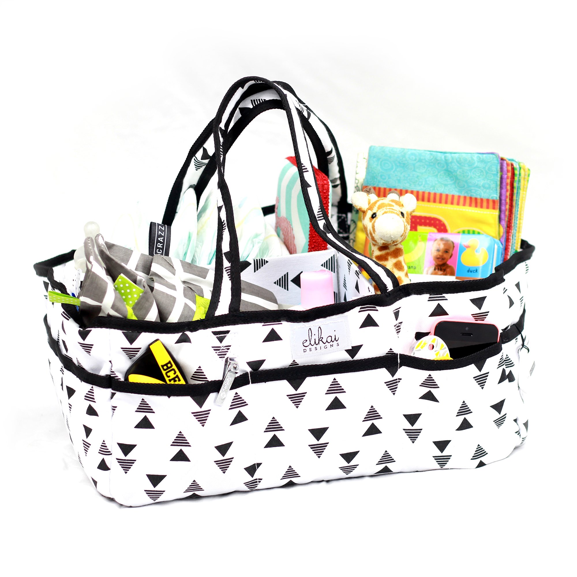 Baby Diaper Caddy Large Organizer Cute Design For Nursery And Travel