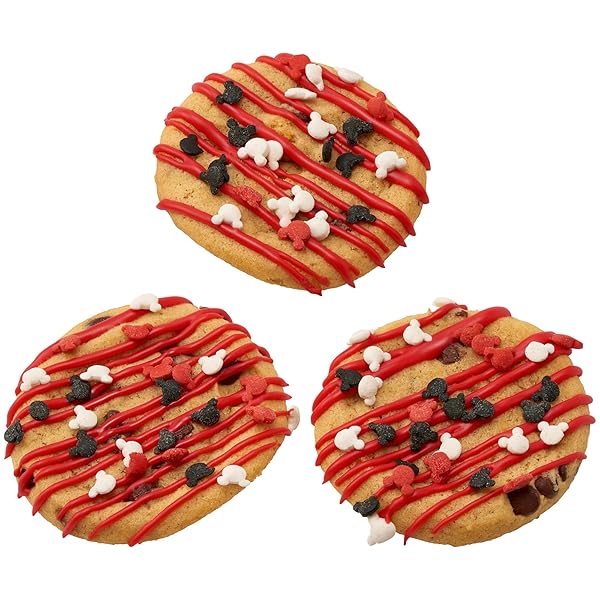 DECOPAC MICKEY MOUSE QUINS, RED/BLACK/WHITE, 3 POUNDS, RED, BLACK, WHITE