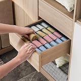 Joyoldelf Drawer Organisers Dividers 24 Cell 2 Pack Gray view 4