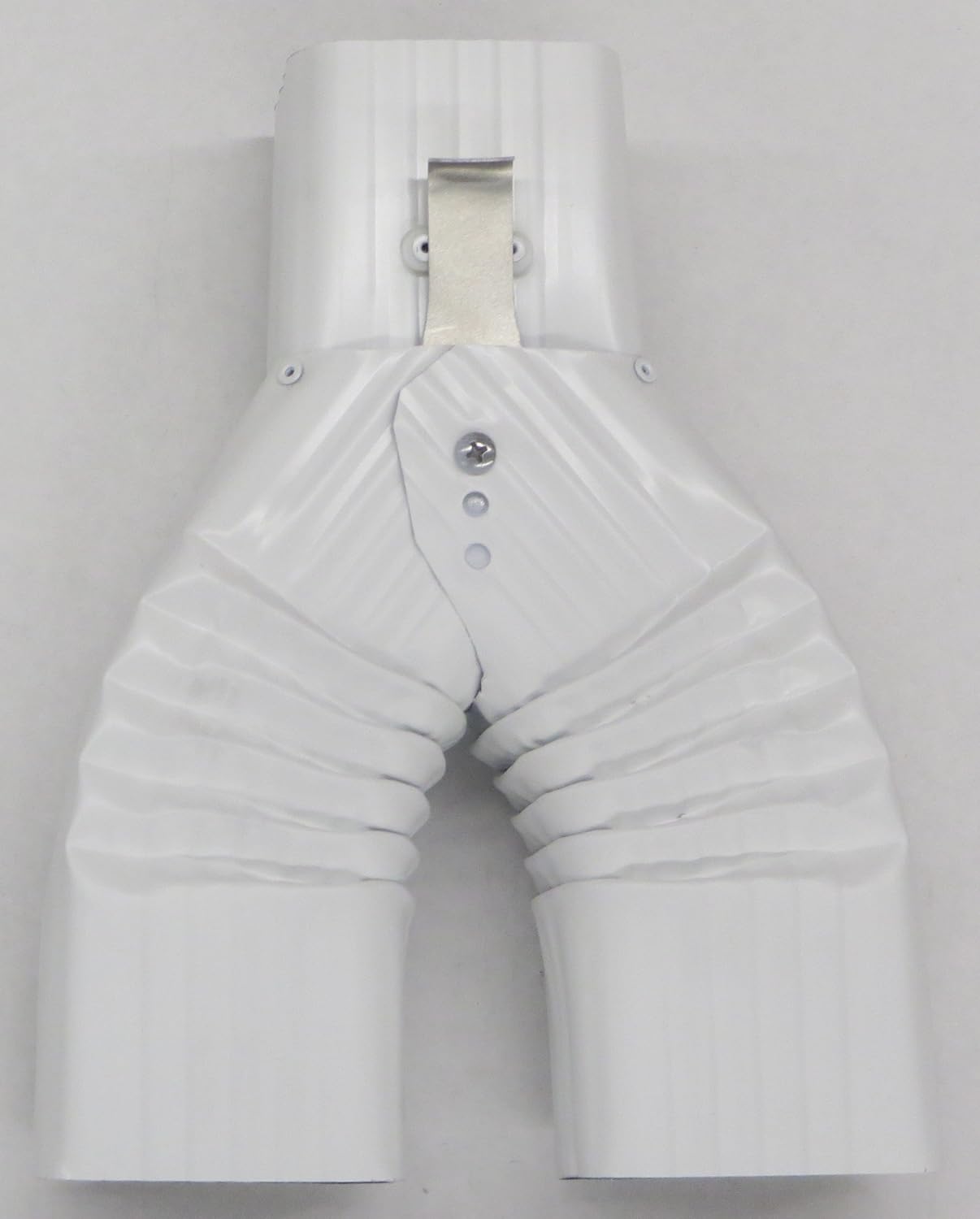 Basic Downspout Diverter for Rain Barrels (2X3, HIGH GLOSS WHITE)