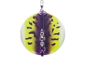 LUHR JENSEN Luhr-Jensen 1 Dipsy Diver Purple Fire UV/Chrome Bottom