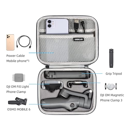 TIMETOP OSMO Mobile Case, Waterproof PU Leather Carrying Case