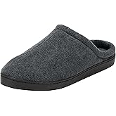 KingSize Men's Wide Width Fleece Clog Slippers
