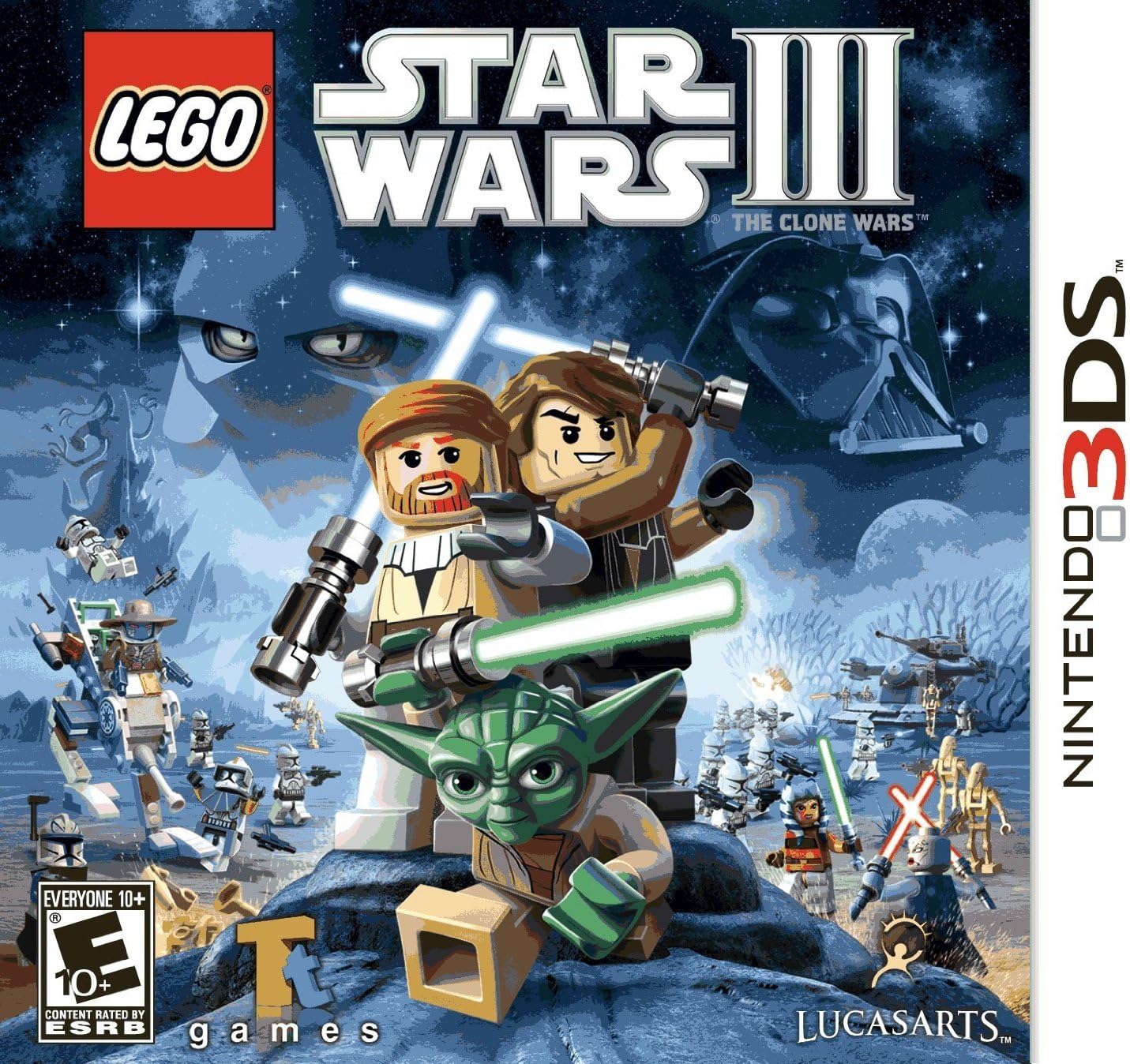 Amazoncom Lego Star Wars Iii The Clone Wars Nintendo 3ds