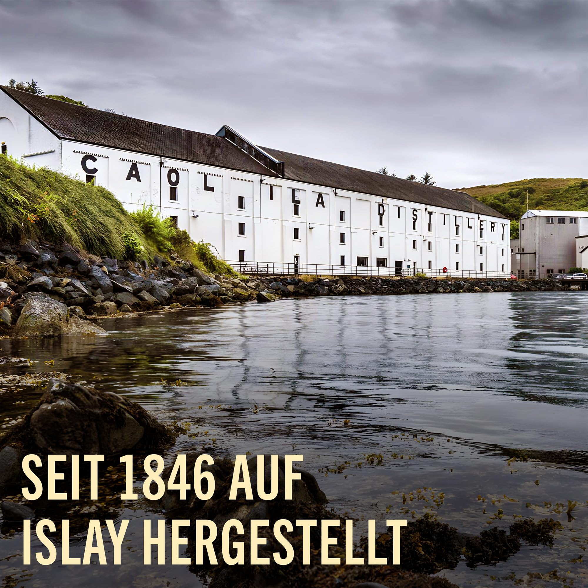 Caol Ila 12 Jahre | Islay Single Malt Scotch Whisky | mit Geschenkverpackung | Ausgezeichneter, aromatischer Single Malt | handgefertigt von den schottischen Inseln | 43% vol | 700ml Einzelflasche | 4