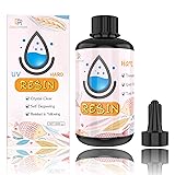 Upgrade Crystal Clear Hard UV Resin 200g