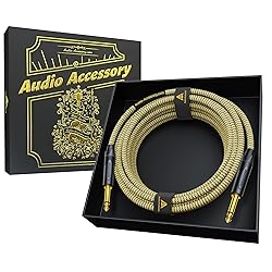 AA AUDIO ACCESSORY Gold Series Guitar Cable 15 ft