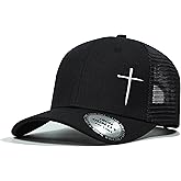 Christian Hats for Men Women,Jesus Cross Hat Christian Religious Gifts for Birthday/Christmas