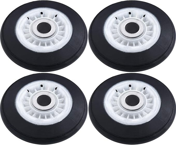 4 Pack 4581EL3001E Dryer Drum Roller Replacement Part by Blue Stars