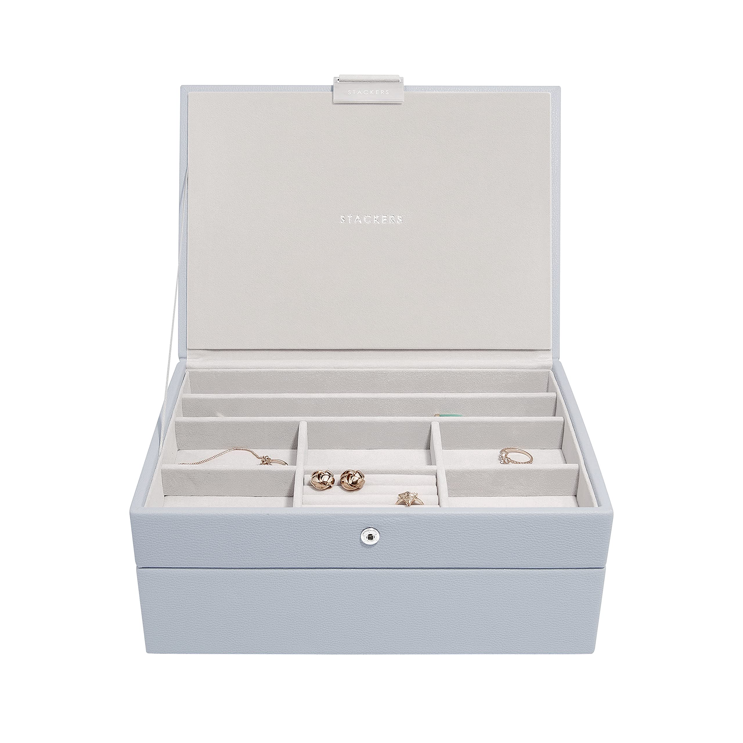 Stackers Lavender Classic Jewellery Box, Set of 2