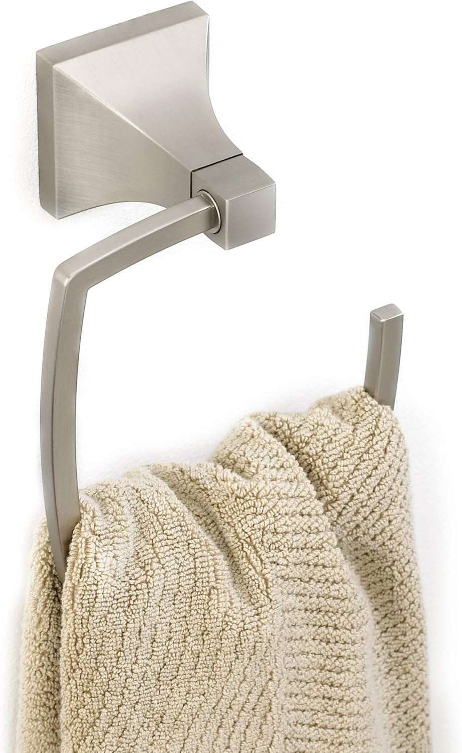umbra towel set on Amazon Com Umbra Zen Die Cast Metal Towel Ring Nickel Home Kitchen
