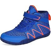 Kids Wrestling Shoes Boys Girls Youth Boxing Shoes Lightweight Fitness Training Sneakers Zero Drop Sole