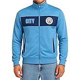 Icon Sports Officially Licensed Manchester City FC Soccer Track Jacket - Unisex Adult
