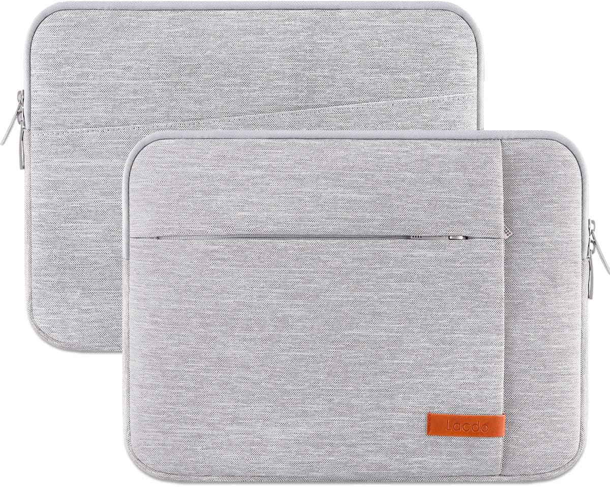 Lacdo 15 Inch Laptop Sleeve Case for 16 inch New MacBook Pro A2141 2019 | 15" Older MacBook Pro Touch Bar 2012-2018 | 15 inch Microsoft Surface Book 2 | 15 inch Dell XPS | Computer Notebook Bag, Gray: Computers & Accessories