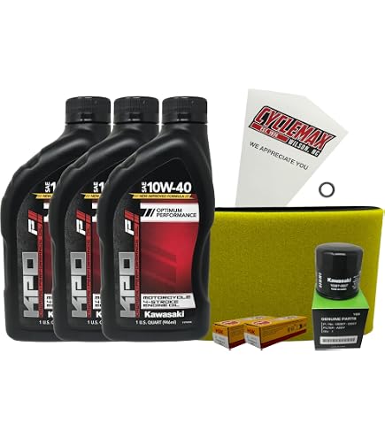 Kawasaki Brute Force 750 Tune Up Kit - NGK Spark Plug & Hiflofiltro Oil Filter - KVF750
