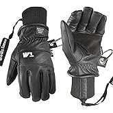 Wells Lamont HydraHyde Winter Gloves for Women & Men, Insulated for Cold Weather, Snow & Ski Gloves (Black, Small)