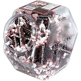 Tootsie Roll 280-Count Tub, Chocolate | Resealable Plastic Jar, Individually Wrapped, Treat Size, 98 Ounce, Peanut Free, Kosher, Gluten Free