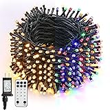 BrizLabs Christmas Lights, 180ft 500 LED Color