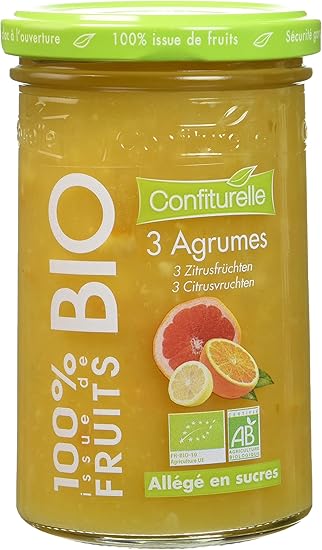 Confiturelle Bio 100% de Fruits 3 Agrumes - Lot de 3: Amazon.fr ...