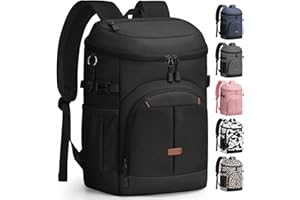 Pritent Cooler Backpack for Men Women Insulated Waterproof Backpack Cooler Leak Proof Cooler Bag Lightweight Lunch Backpack for Camping Beach Travel Picnic