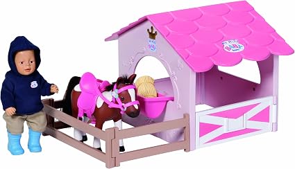 baby born horse stable