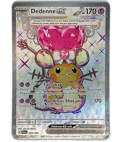 Amazon.com: Pokemon - Dedenne SV051/SV122 - Shining Fates