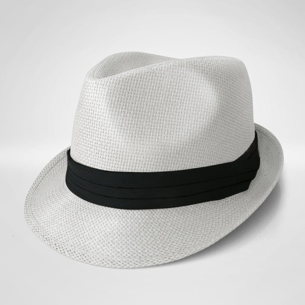 white cuban hat